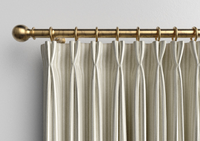 Emily Bond Oscar Stripe, Linen - Made to Measure Curtains - Image 10